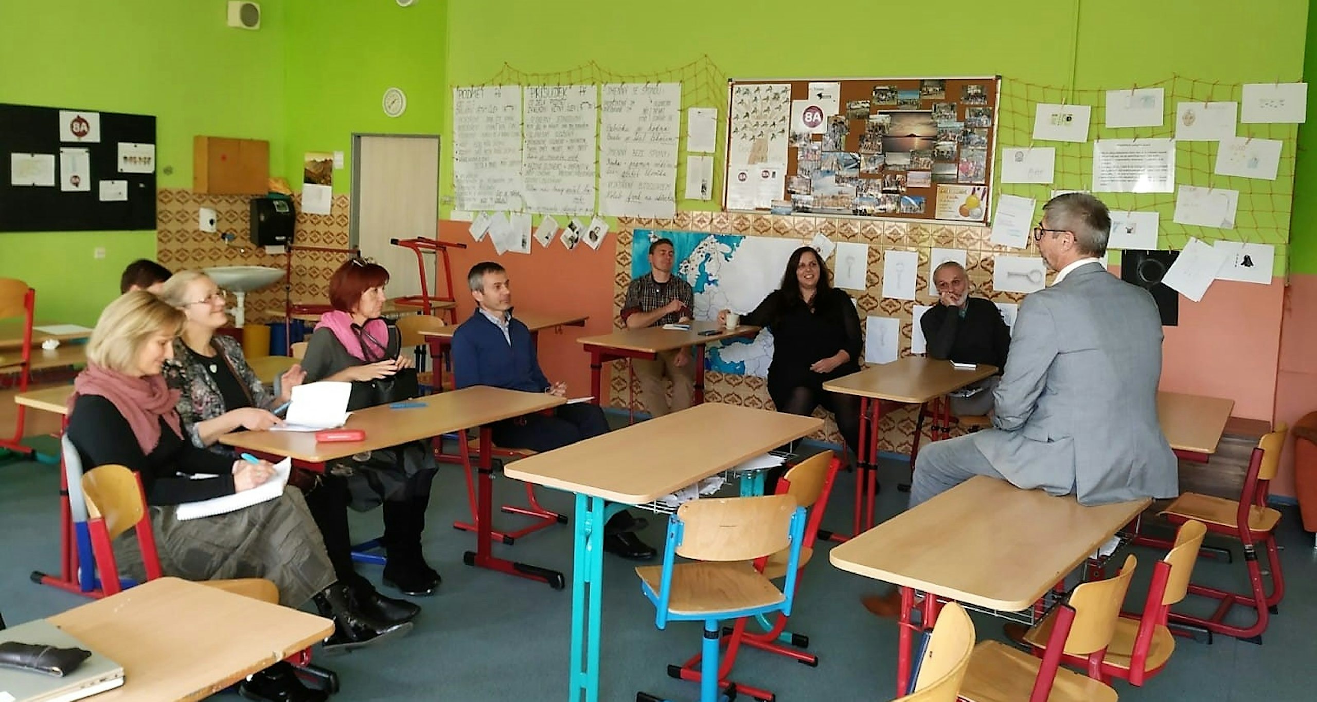 Základní škola ve Ždírci nad Doubravou přivítala 47 pedagogů z okolních škol