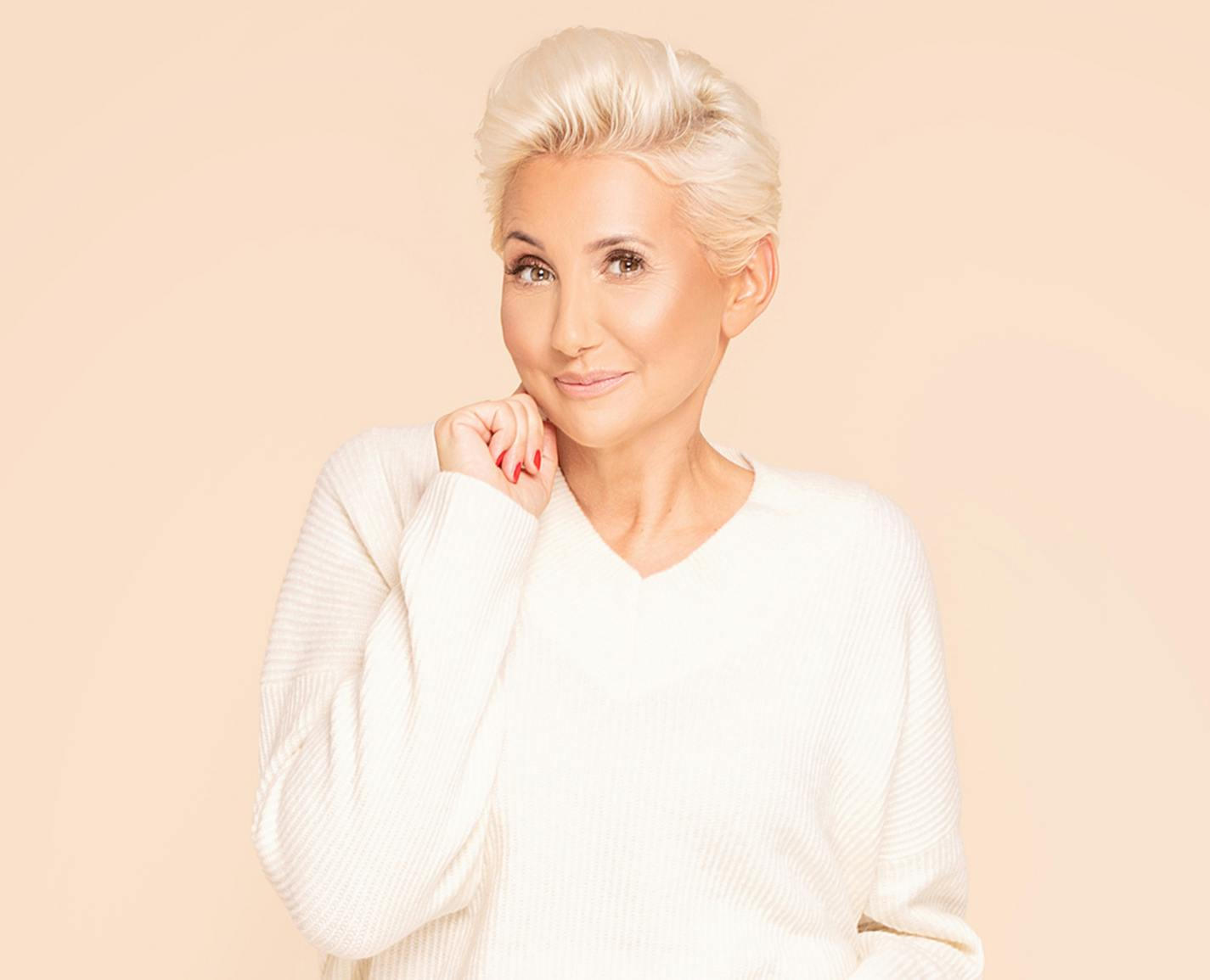 woman with short hair