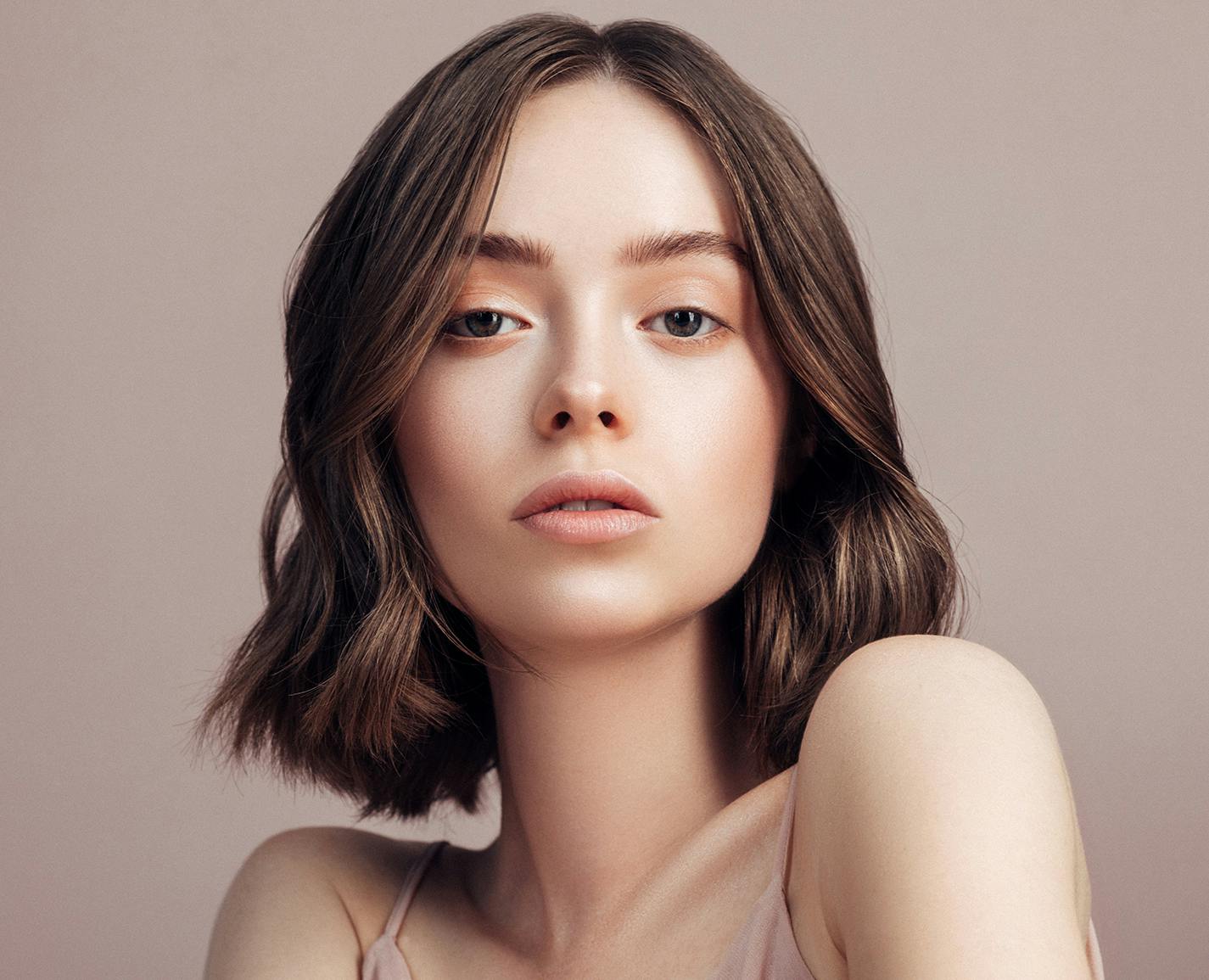 woman with brown hair