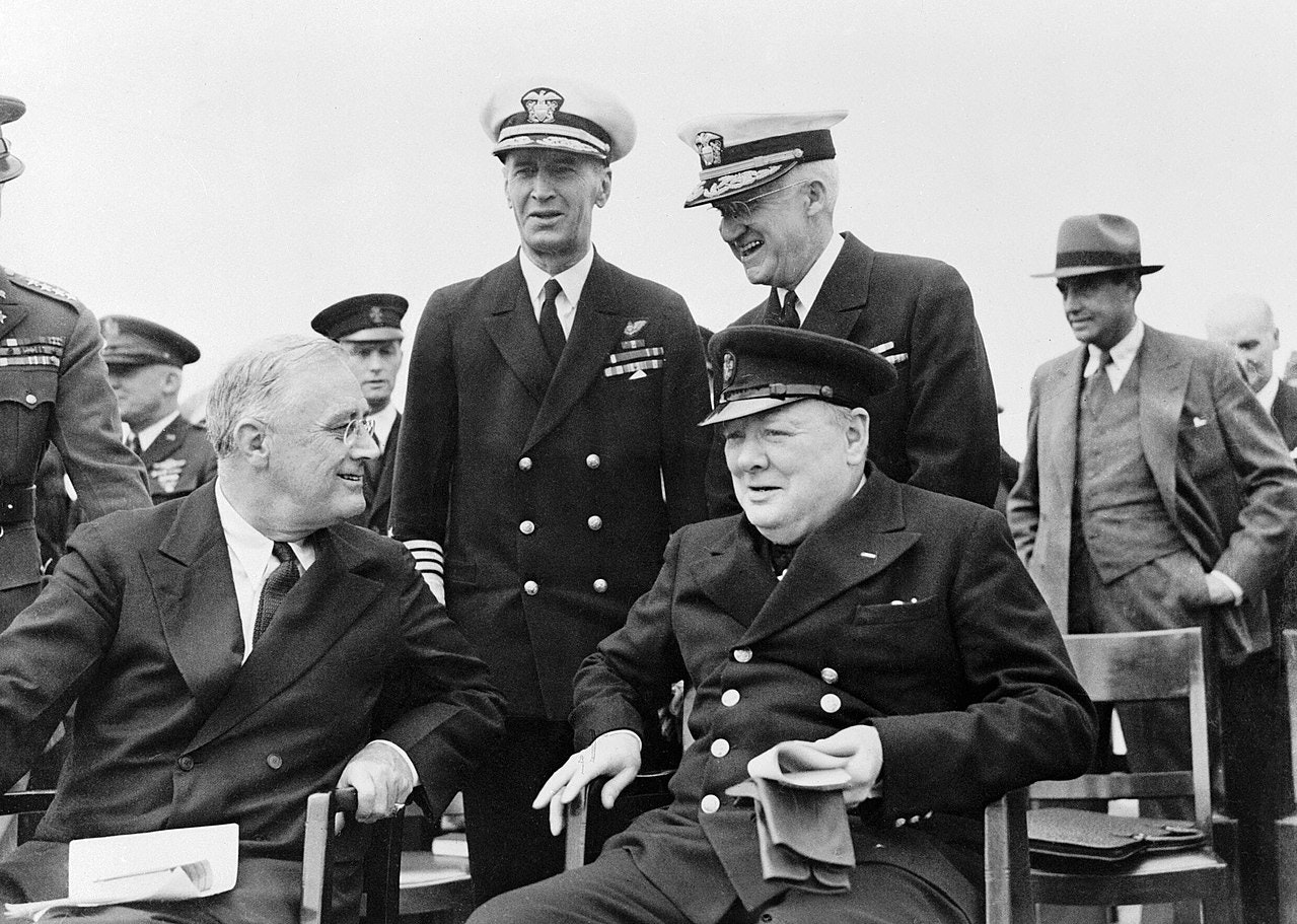 Franklin D. Roosevelt and the British Prime Minister Winston Churchill proposed and then signed the Atlantic Charter