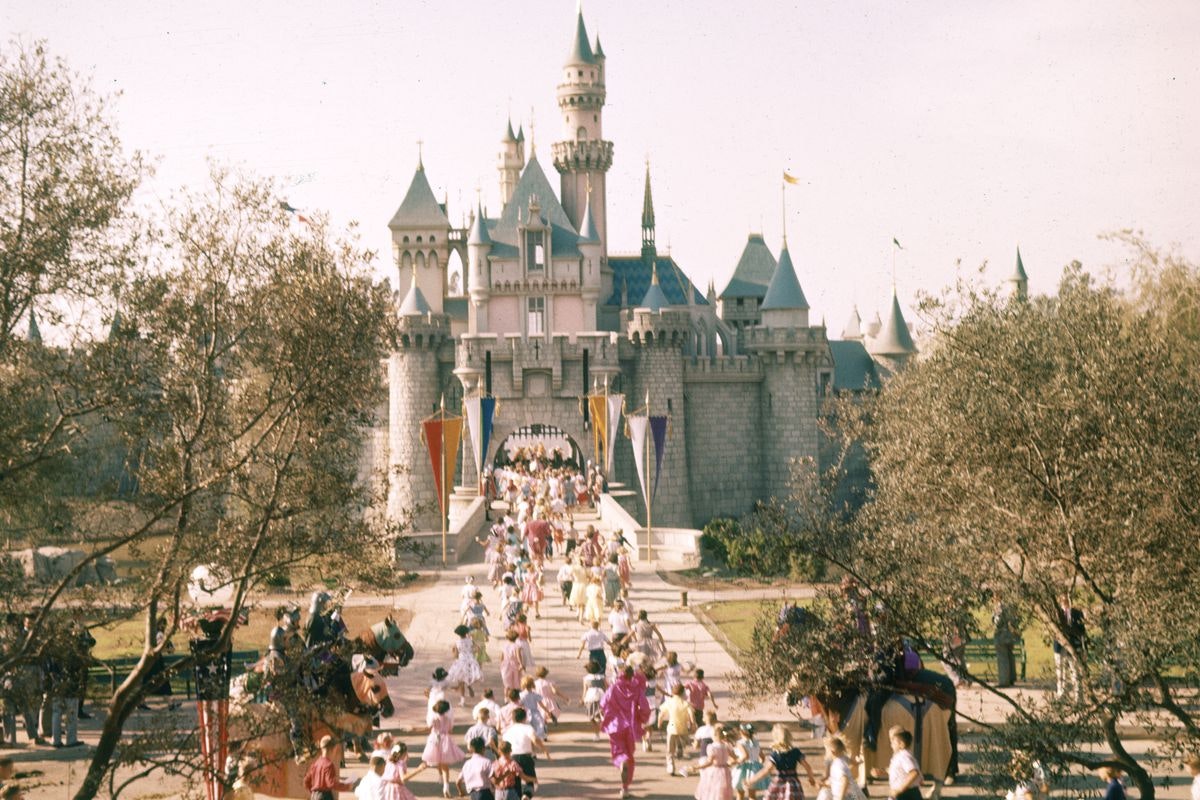  Disneyland finally opened its doors on July 17, 1955 in Anaheim, California. 