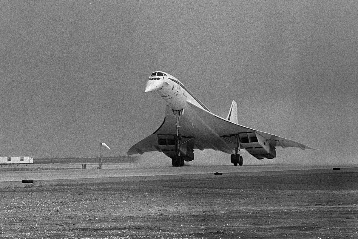 On March 2, 1969, the Franco-British supersonic plane Concorde took off for the first time into the sky