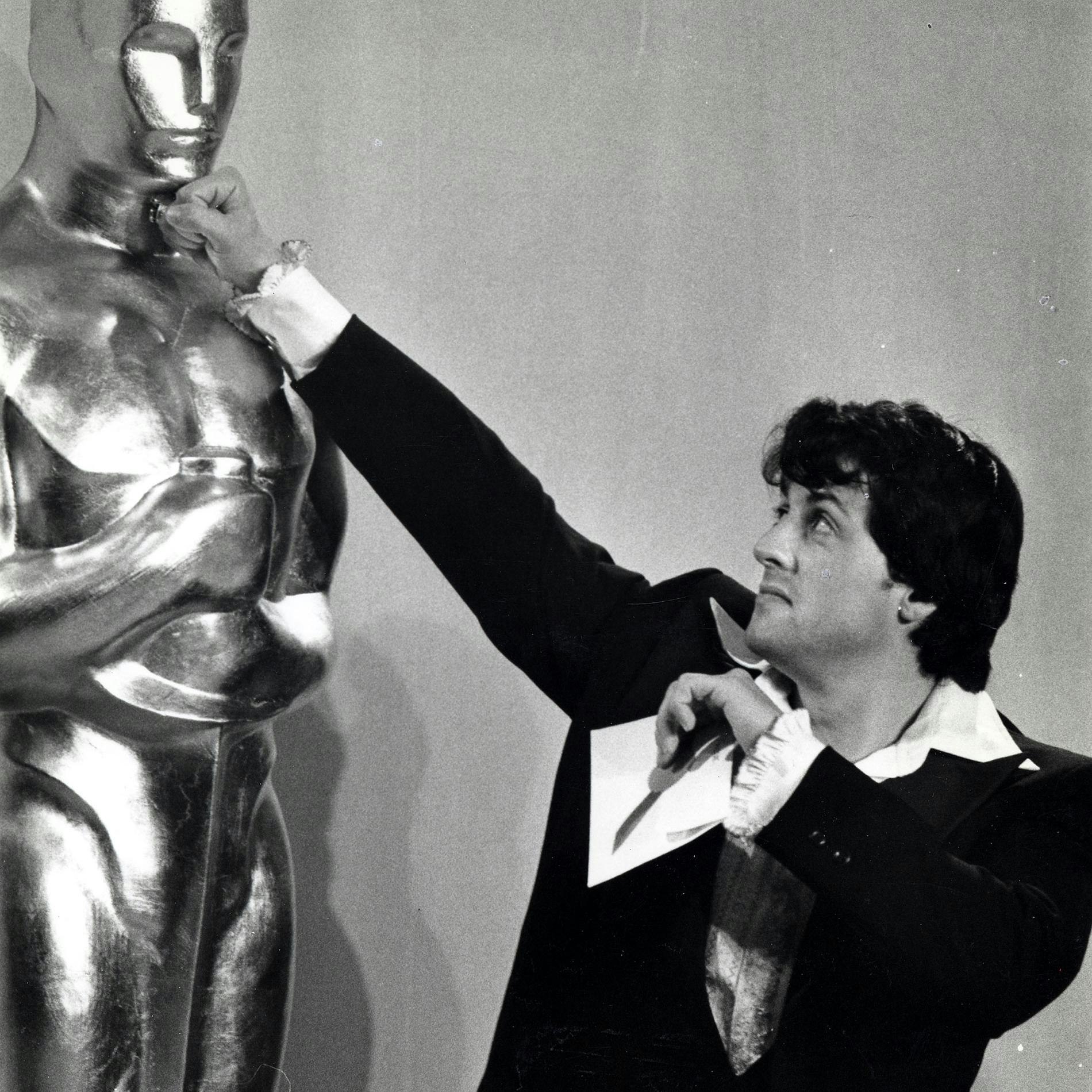 Rocky at the Oscars in 1977