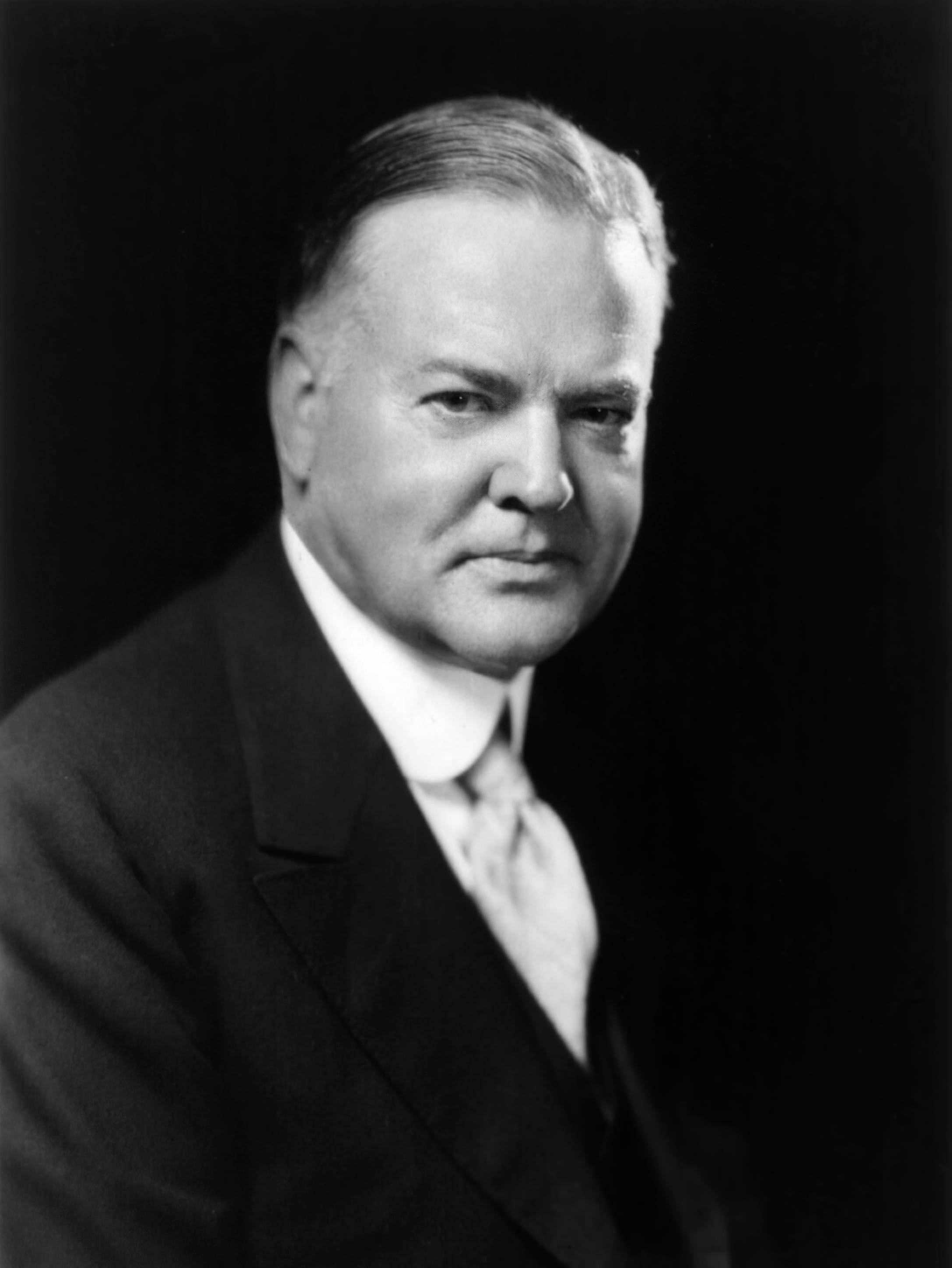 Herbert Hoover fut investi comme 31e président des États-Unis le 4 mars 1929