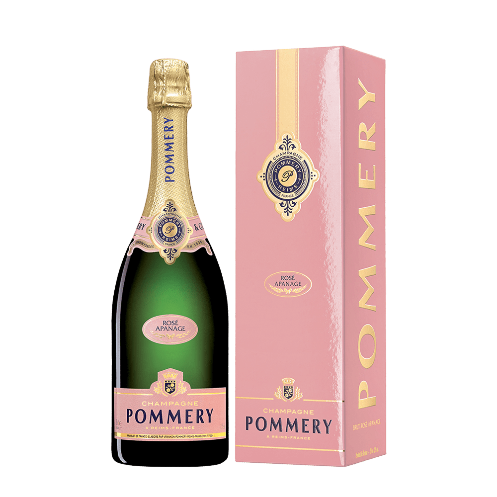 Bouteille d'apanage rosé 75cl avec son étui