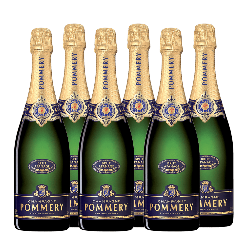 Pommery Brut Apanage 75cl case of 6