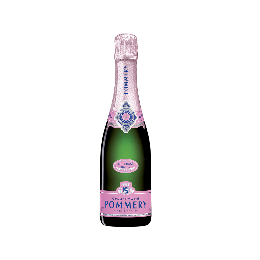 Half bottle of Pommery Brut Rosé Royal 37.5cl