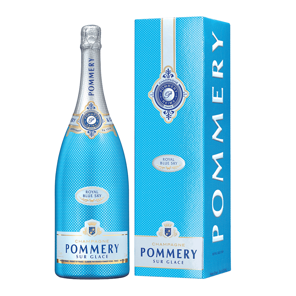 Magnum of Pommery Blue Sky 150cl with case