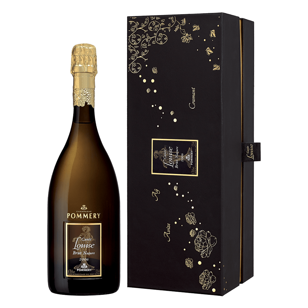 Bottle of Louise brut nature 2006 75cl with case