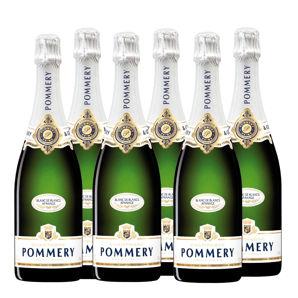 Pommery Apanage Blanc de blanc caisse de 6