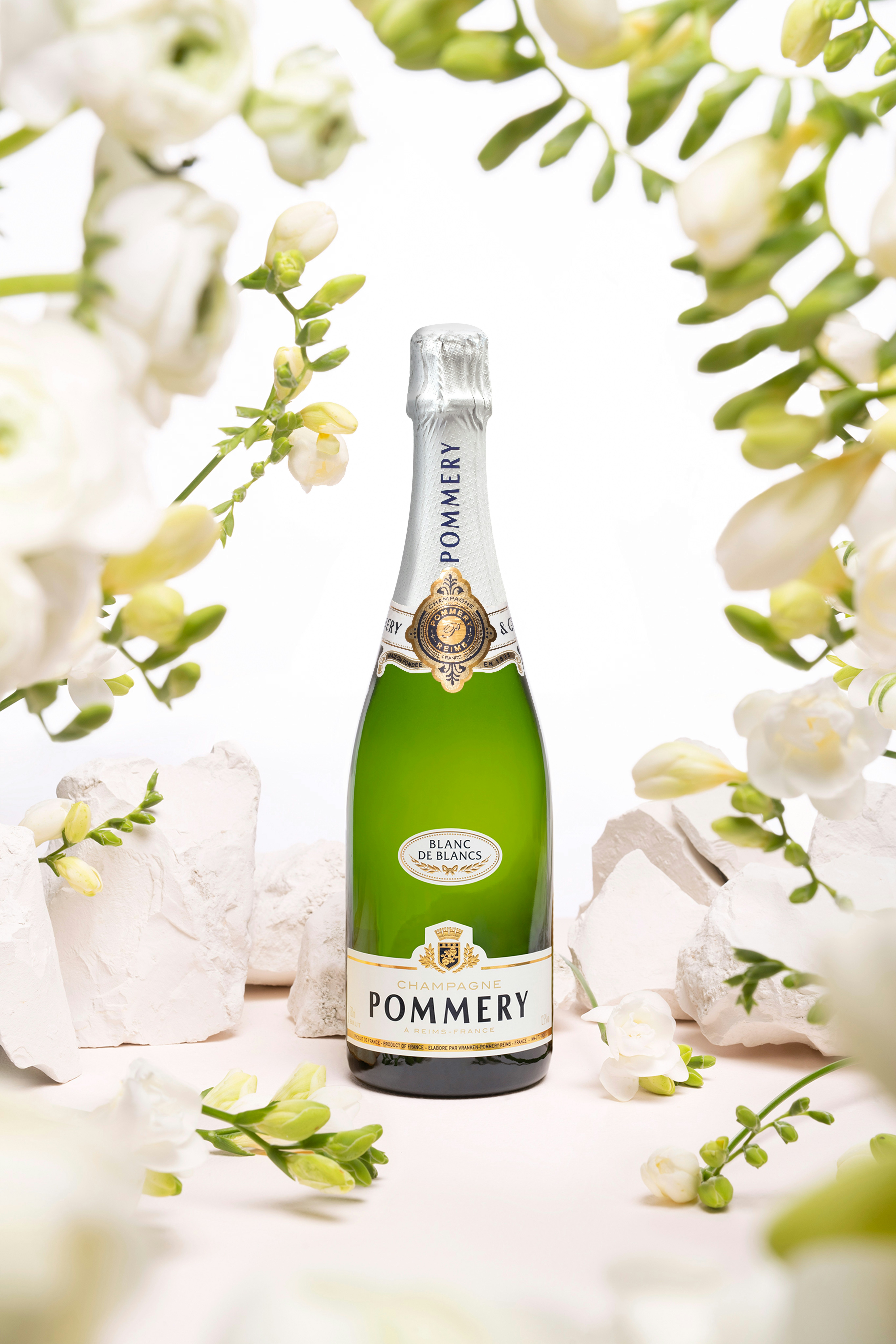 A Bottle of Pommery Blanc de Blancs