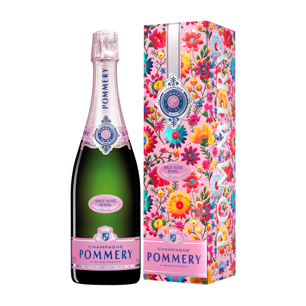 Bottle of Pommery Brut Rosé Royal 75cl