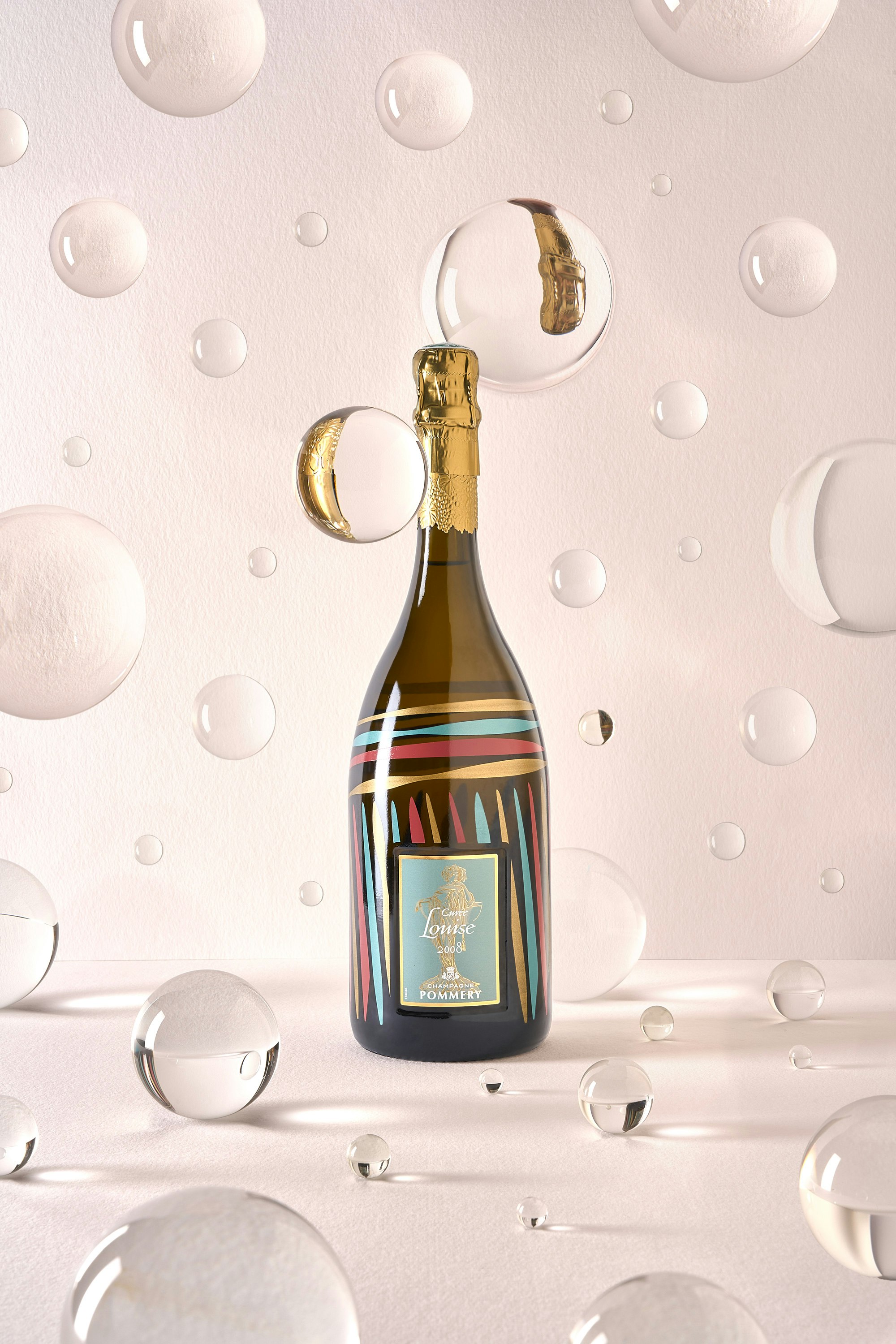 Une bouteille de Louise Parcelles 2008 75cl