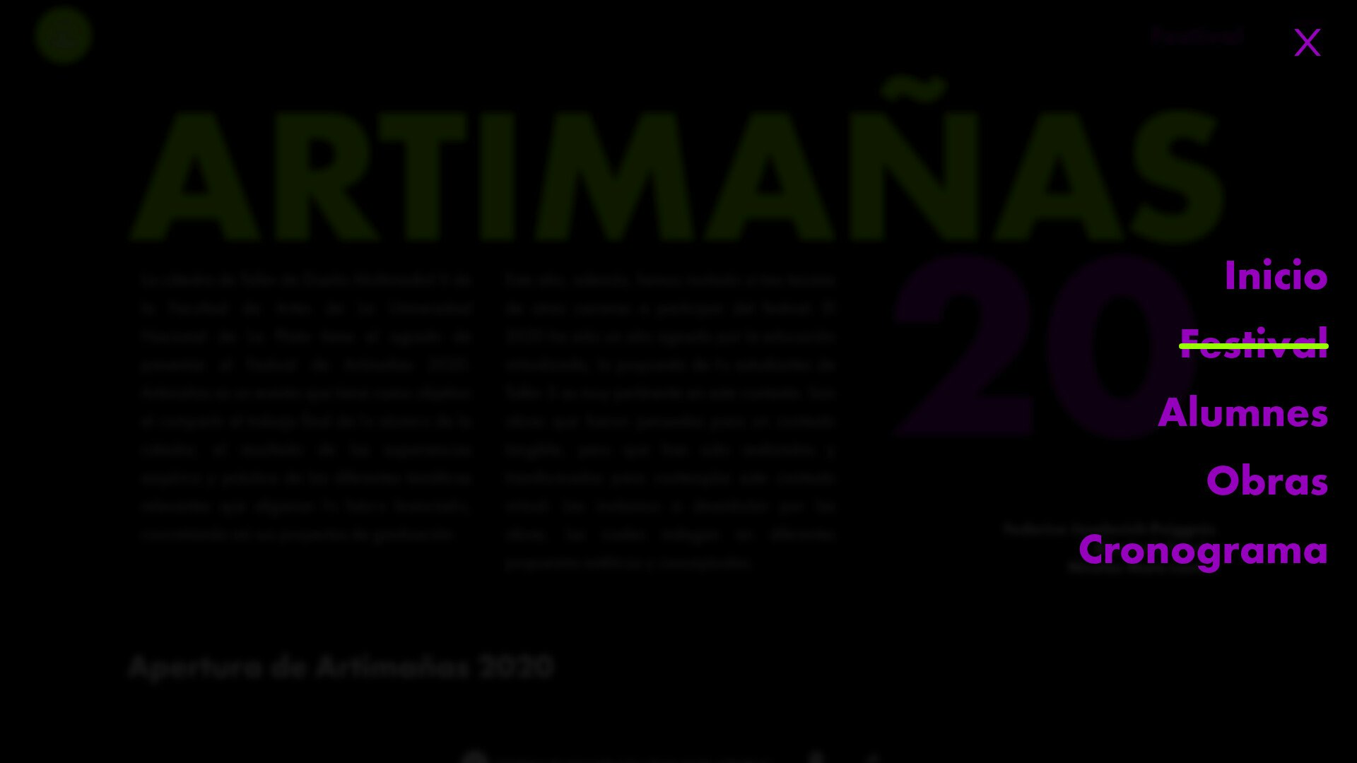 Thumbnail for screenshot of Artimañas 2020
