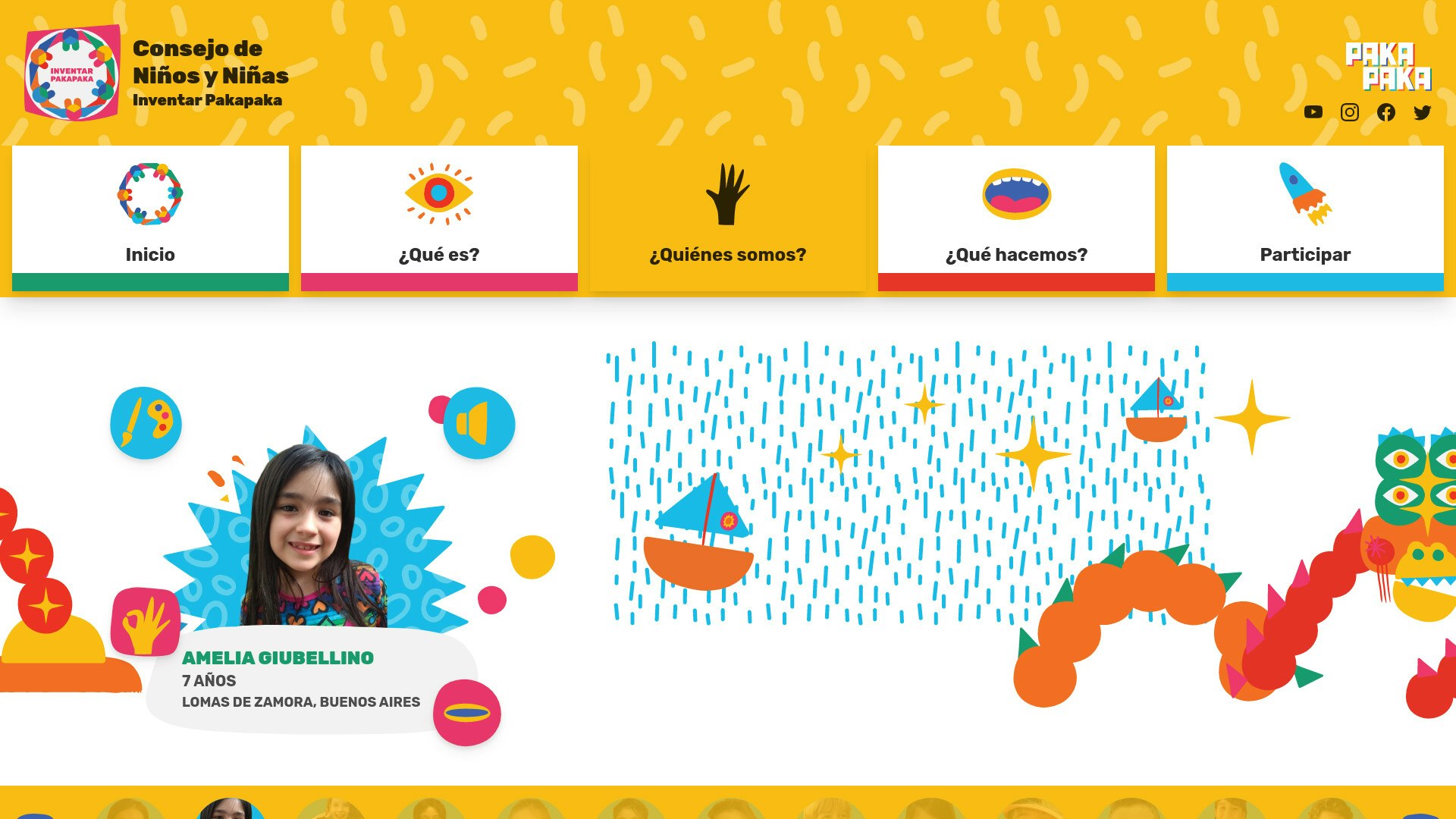 Thumbnail for screenshot of Consejo de Niñxs Pakapaka