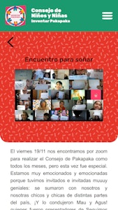 Thumbnail for screenshot of Consejo de Niñxs Pakapaka