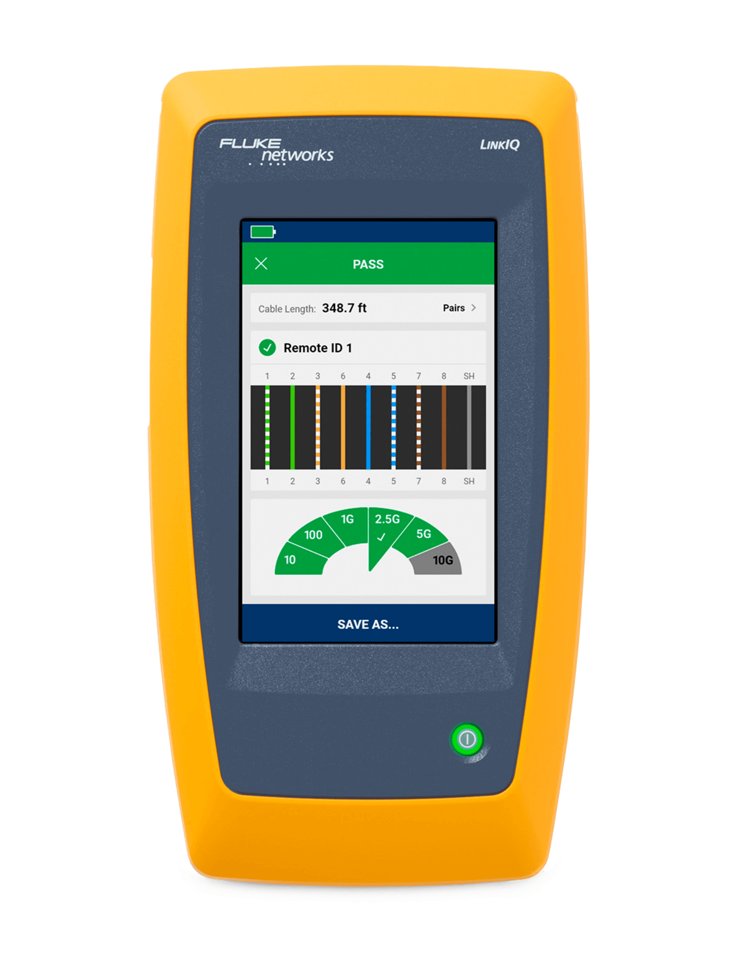 LinkIQ™ Smart Link Cable + Network Tester