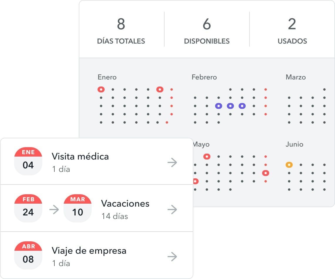 programa gestión vacaciones y ausencias