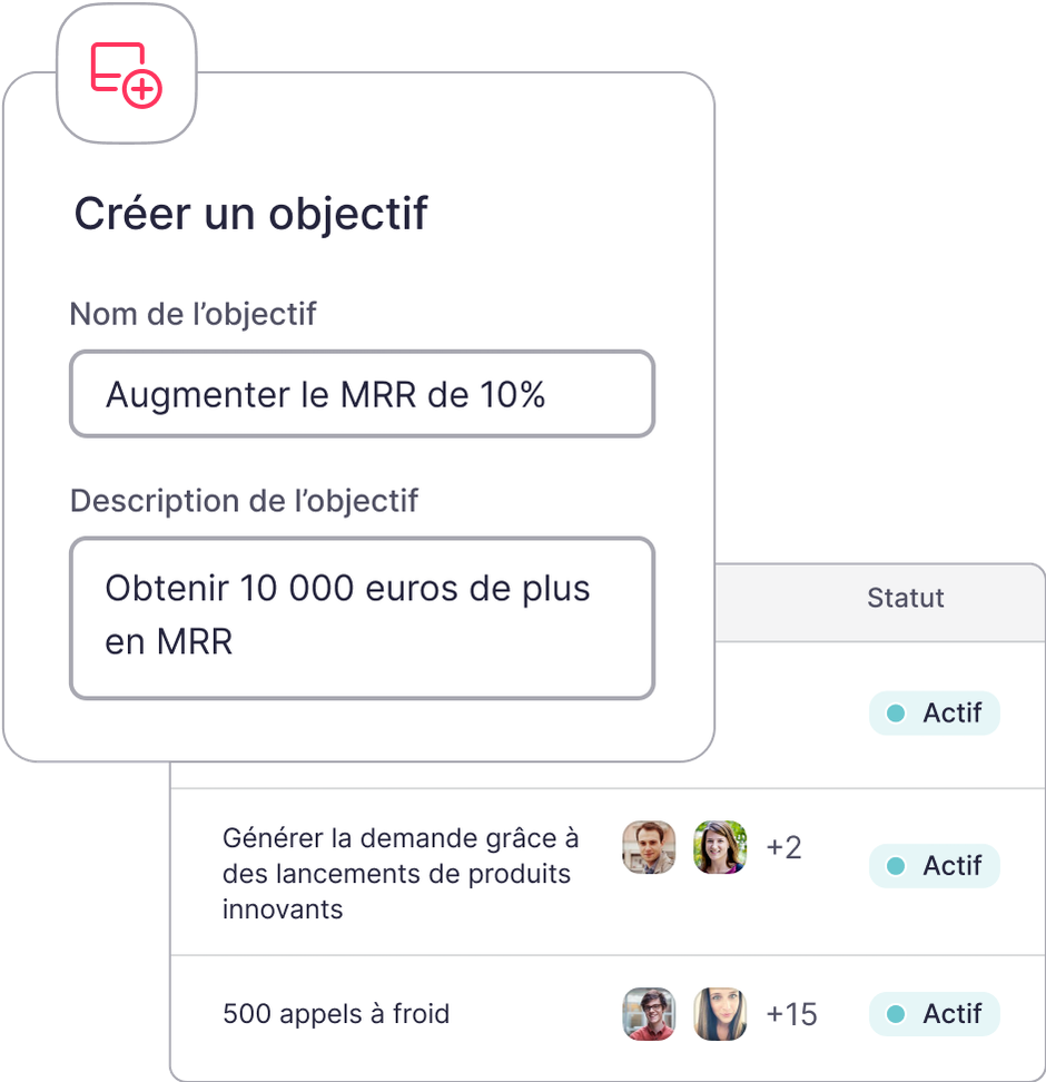 Créer un objectif