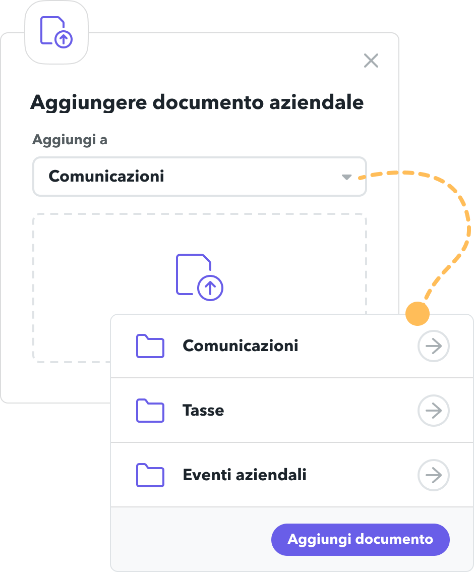 Aggiungere documento aziendale