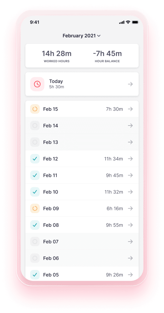 time tracking app factorial