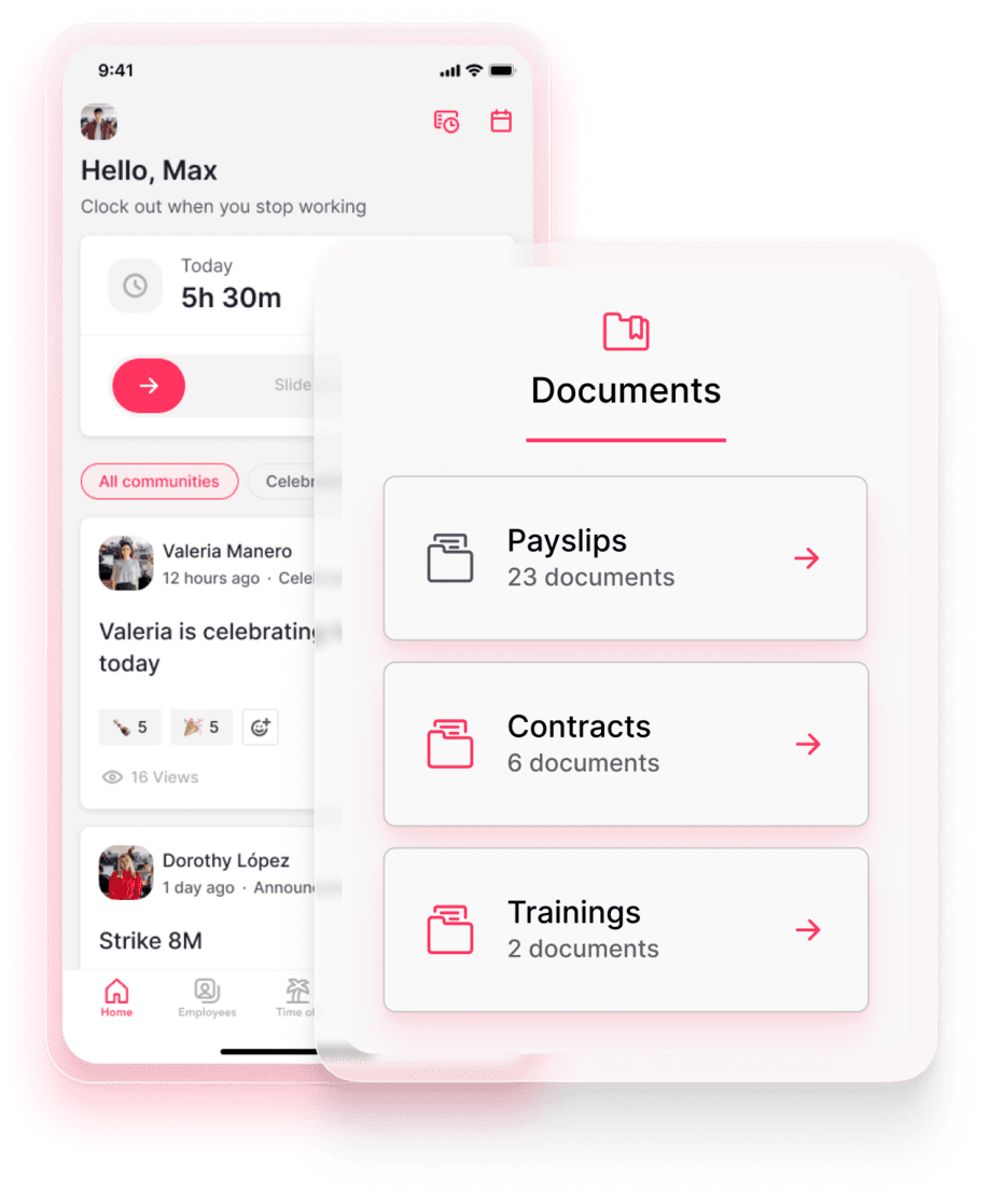 Centralised document management factorial