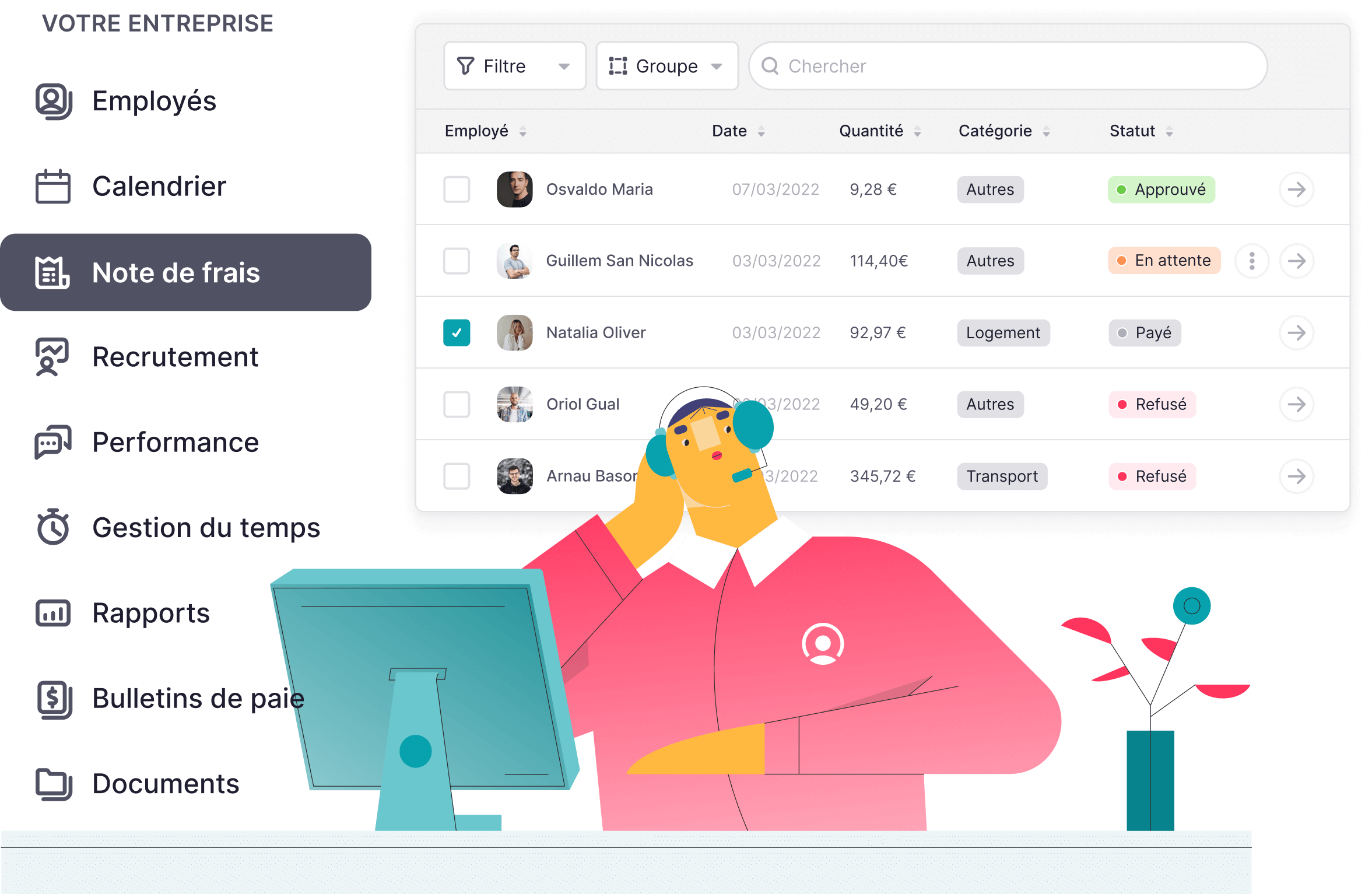 Logiciel note de frais pour gérer et suivre vos dépenses