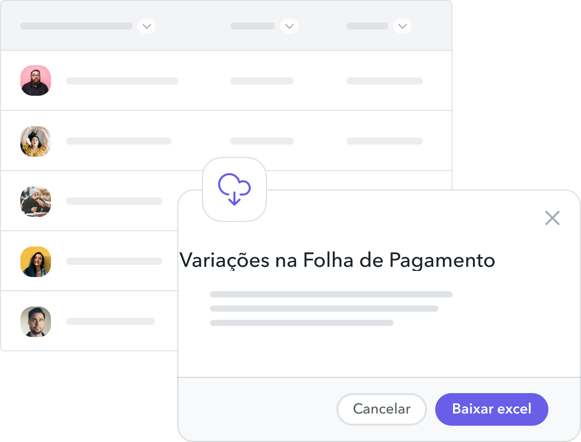 Modelo de Holerite / Folha de Pagamento em Excel | Factorial