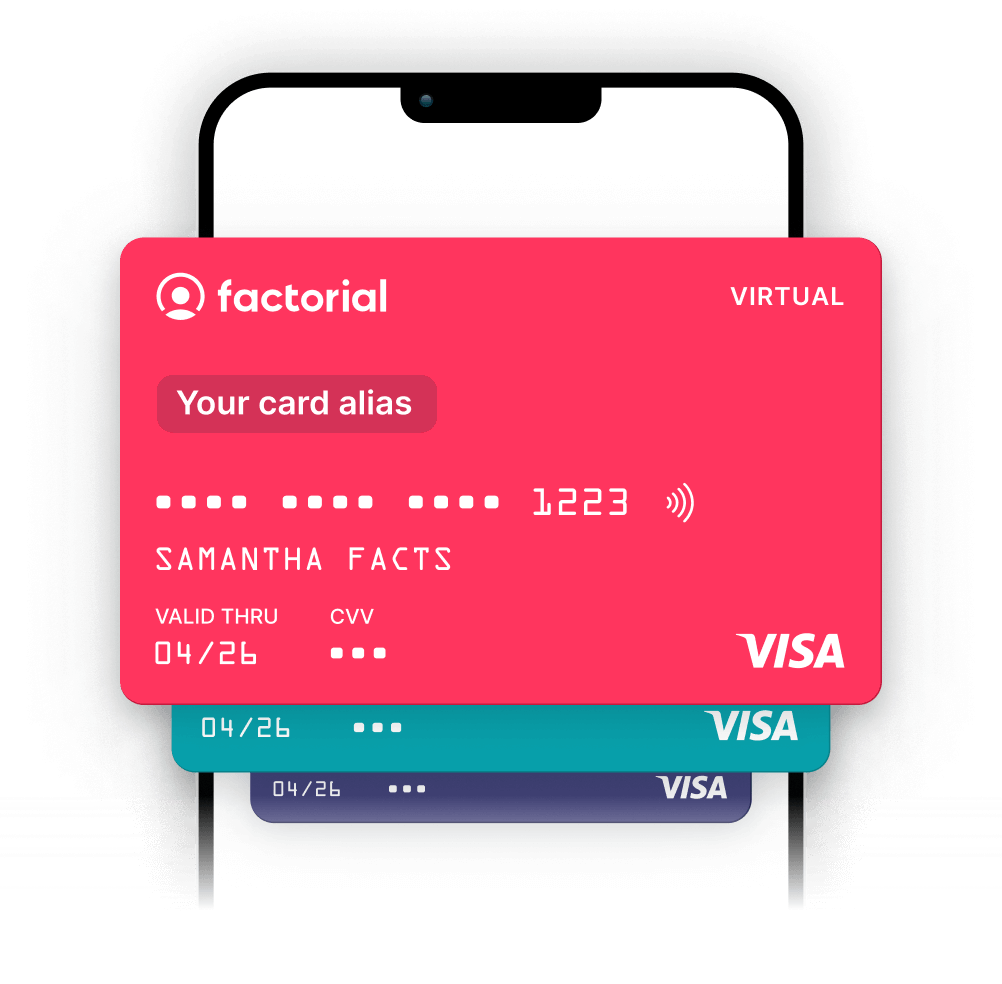 Factorial-virtual-cards