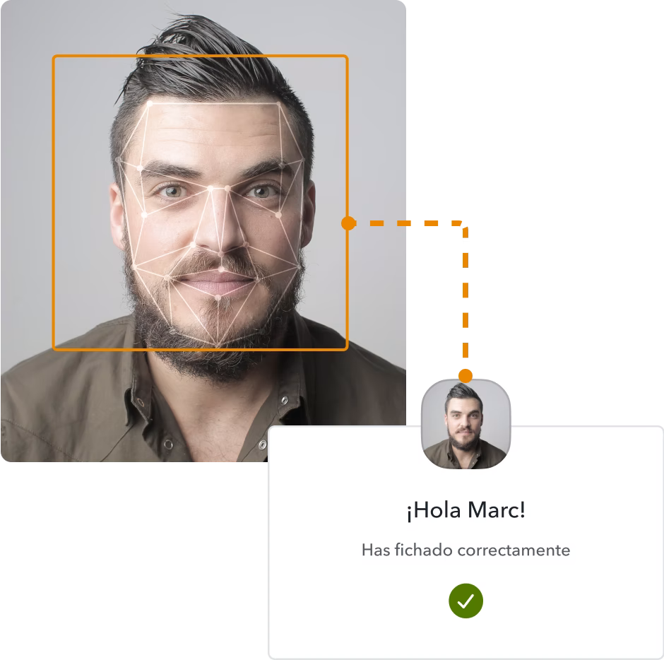 Ofrece Reconocimiento Facial para el control horario Ofrece Reconocimiento Facial para el control horario