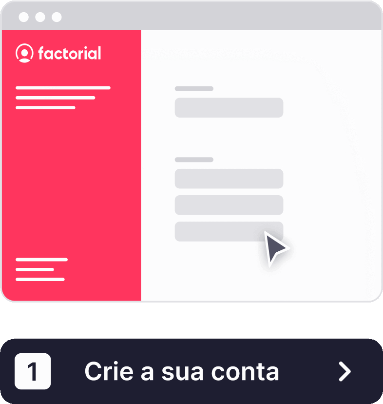 Passos para criar um cartão corporativo Passos para criar um cartão corporativo