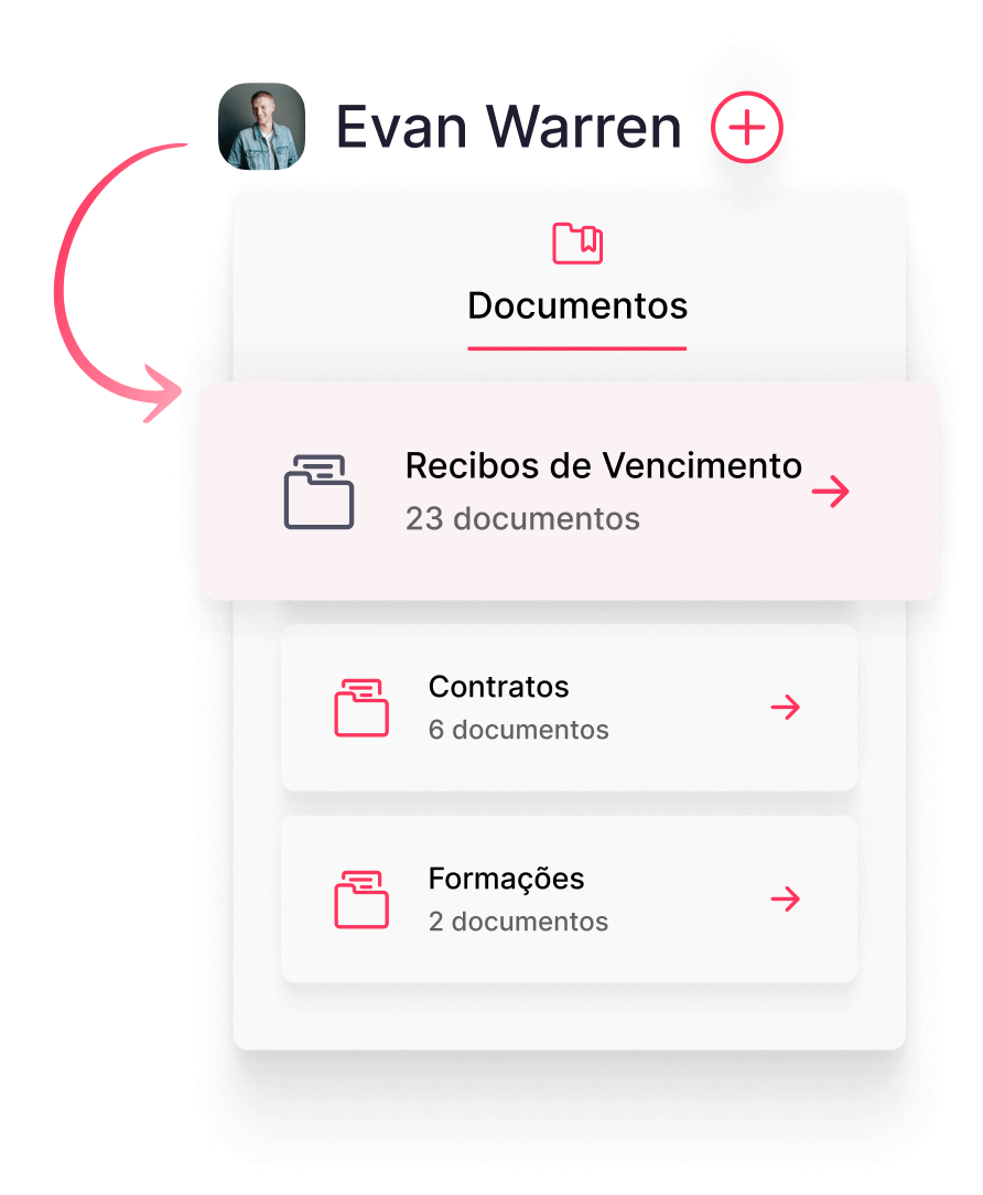 folha de pagamento documentos recibos de vencimento