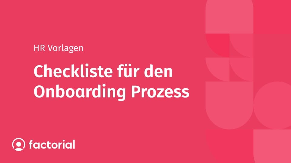 Checkliste für den Onboarding Prozess