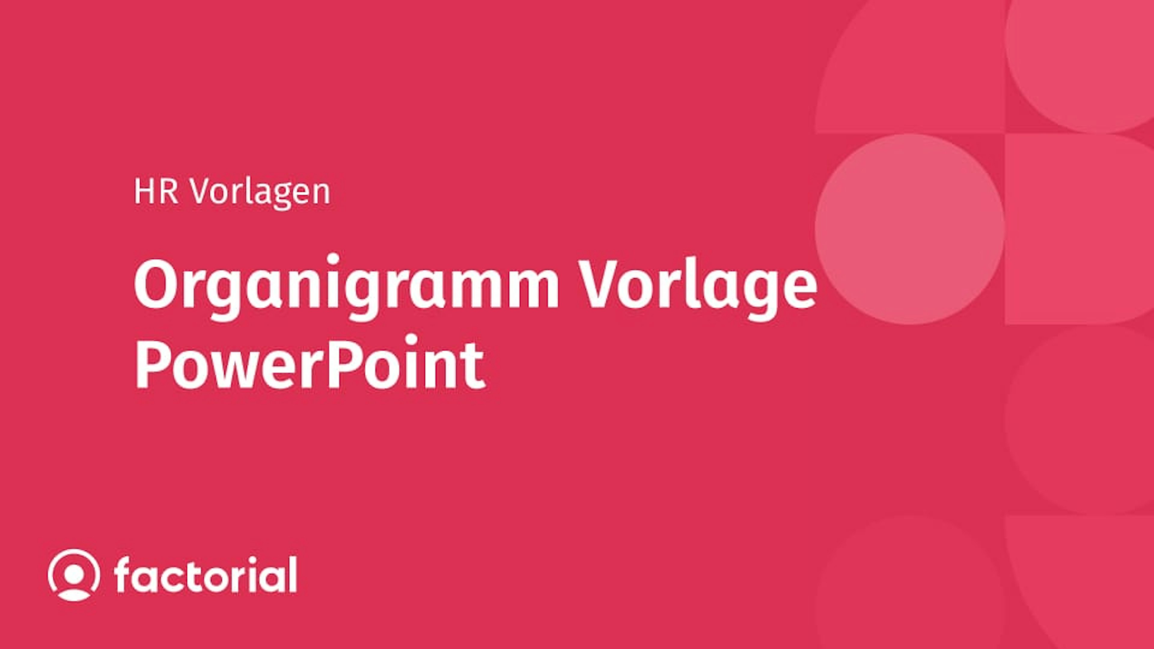 Organigramm Vorlage PowerPoint