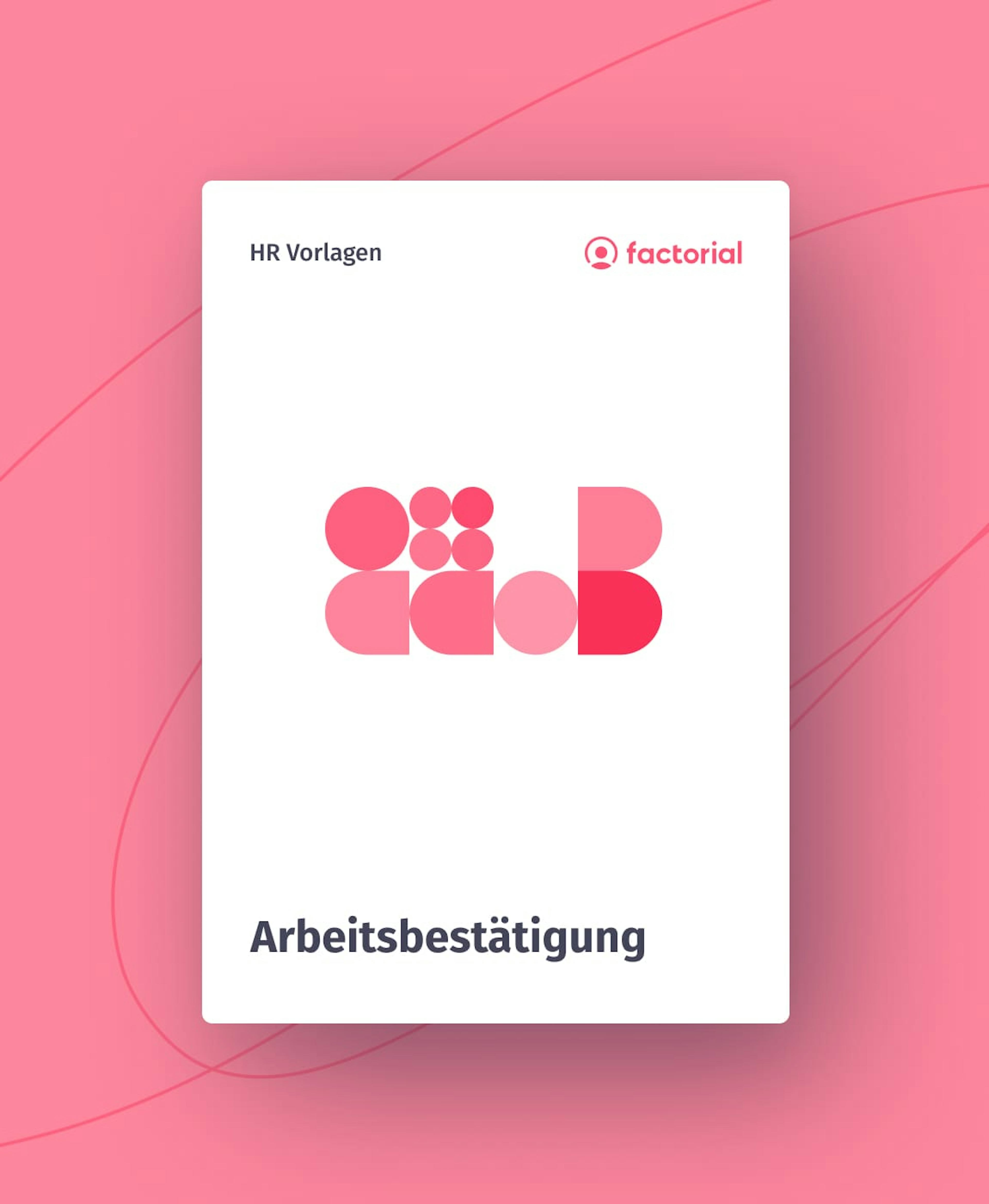 Arbeitsbestätigung