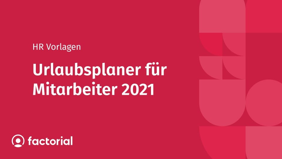 Urlaubsplaner für Mitarbeiter 2021 Urlaubsplaner für Mitarbeiter 2021