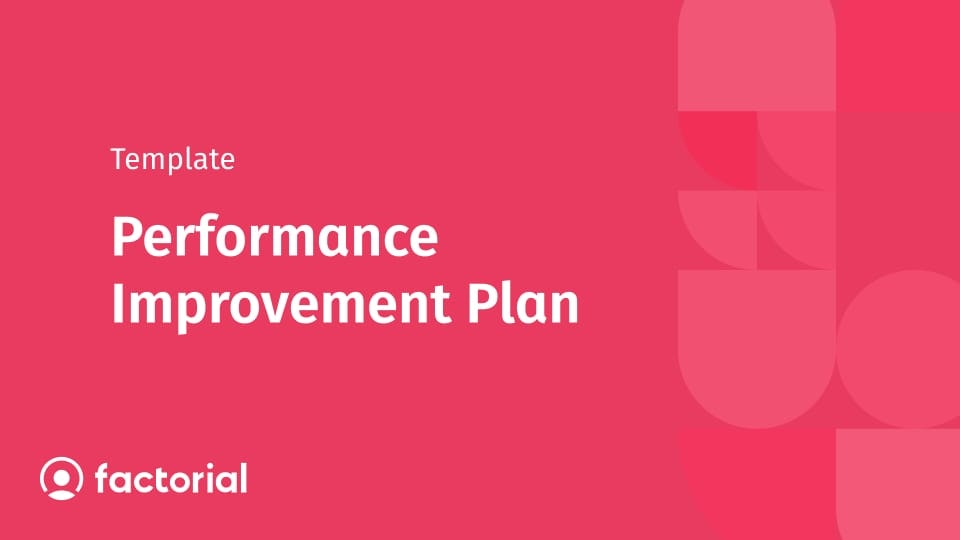 Performance Improvement Plan Performance Improvement Plan