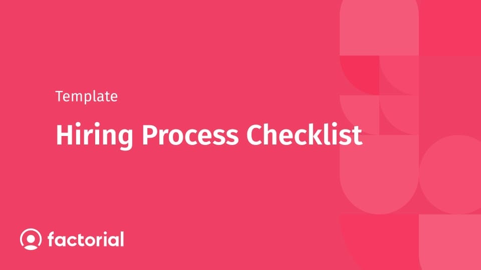 Hiring Process Checklist Hiring Process Checklist