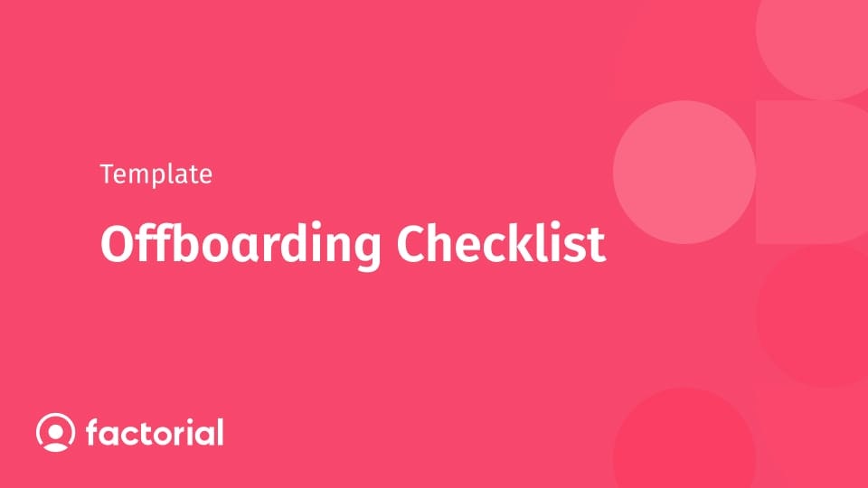 Offboarding Checklist Offboarding Checklist