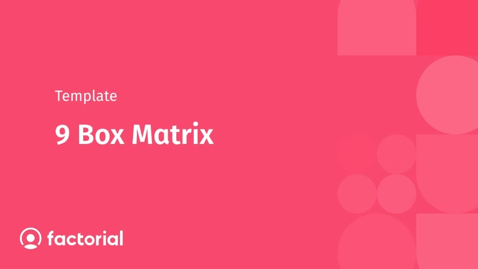 9 Box Matrix 9 Box Matrix