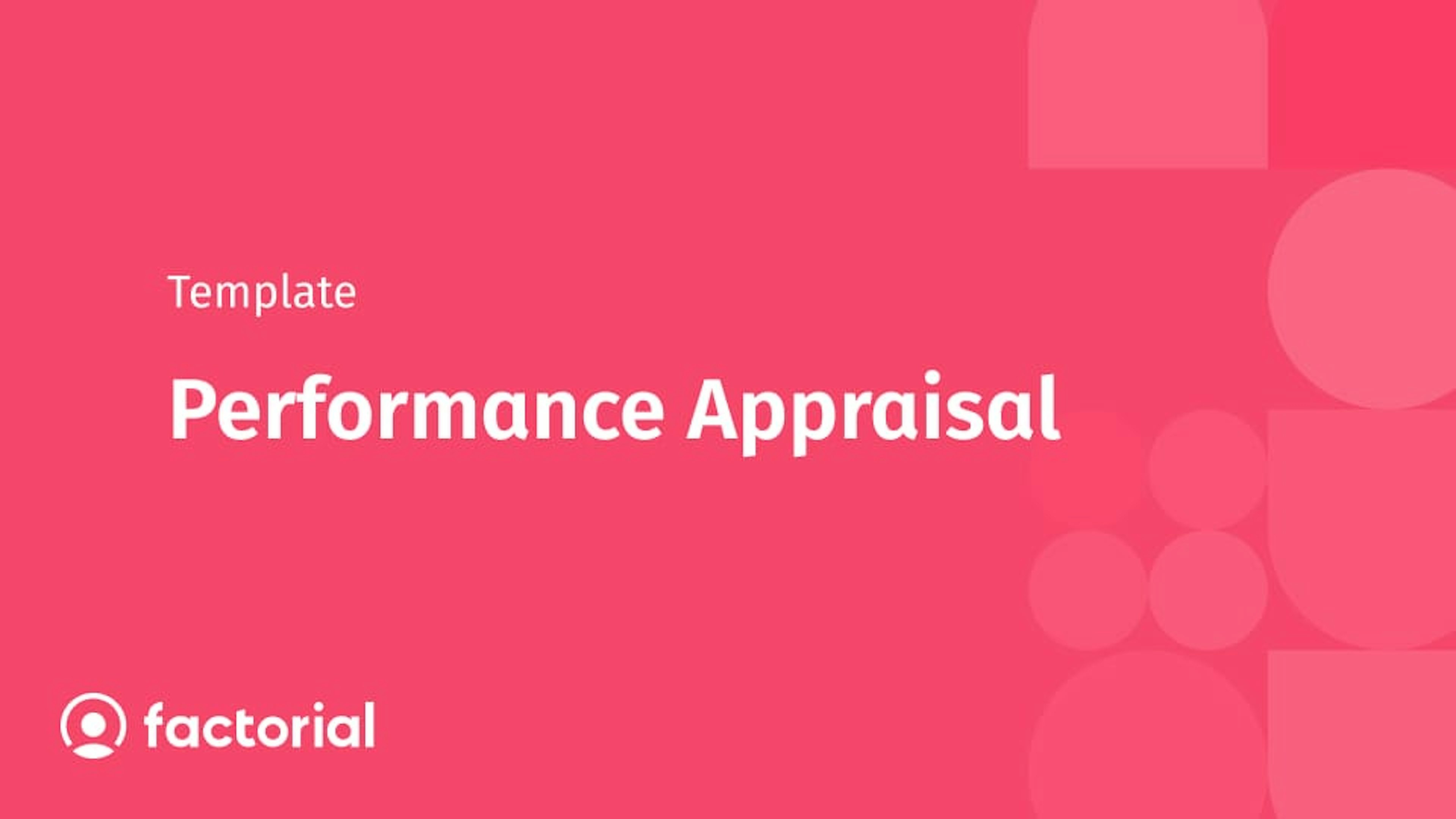 Performance Appraisal