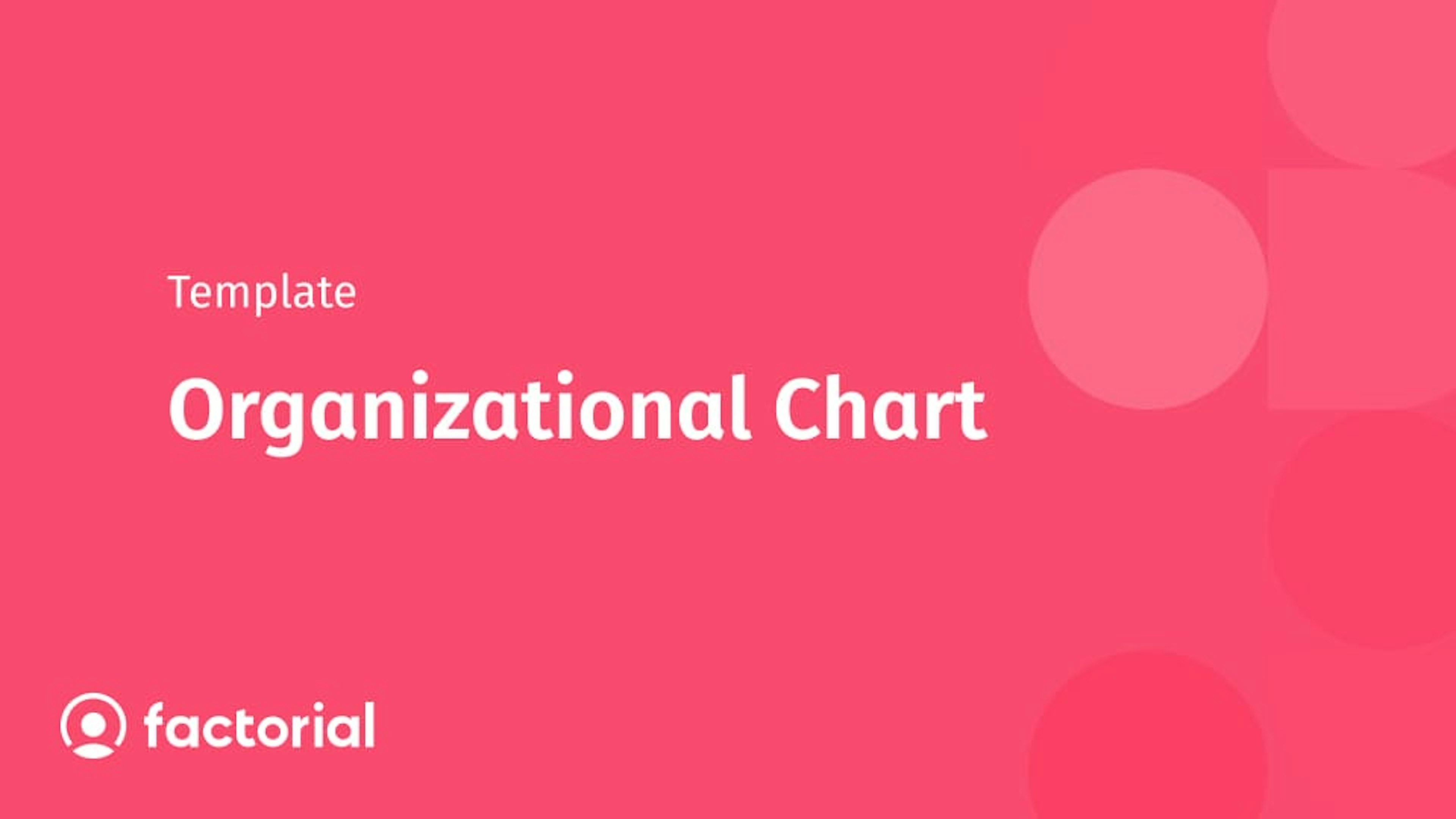 Organizational Chart