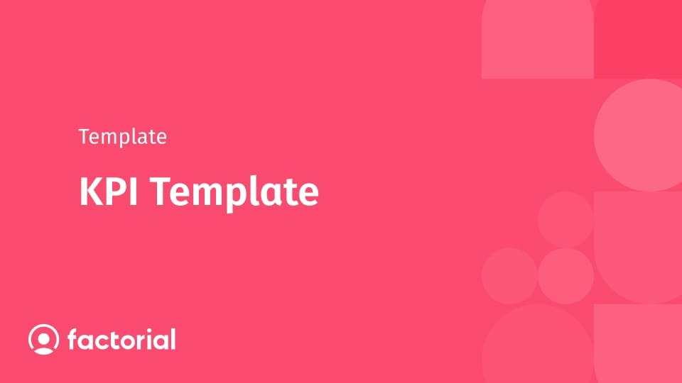 KPI Template KPI Template