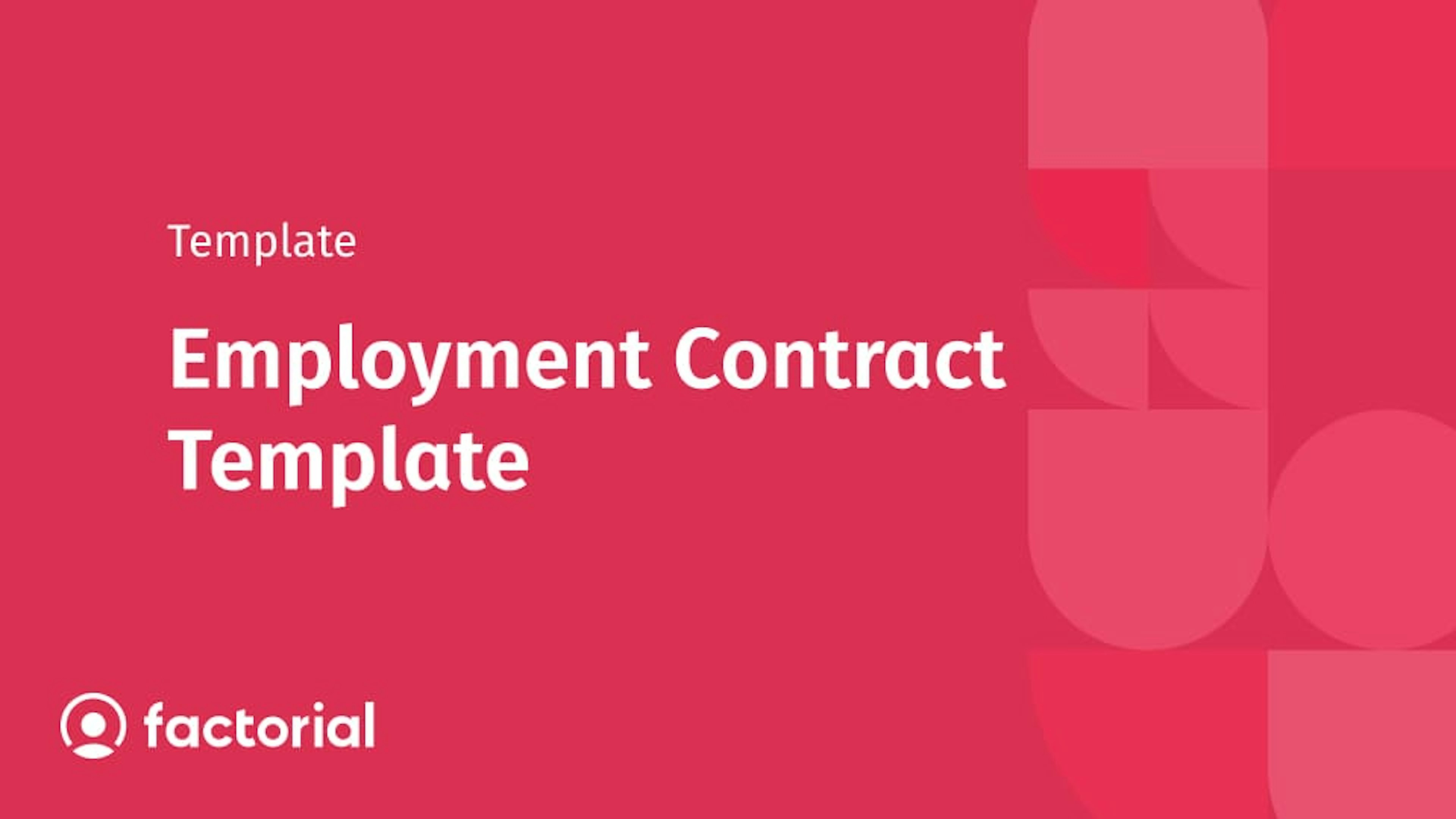 Employment Contract Template