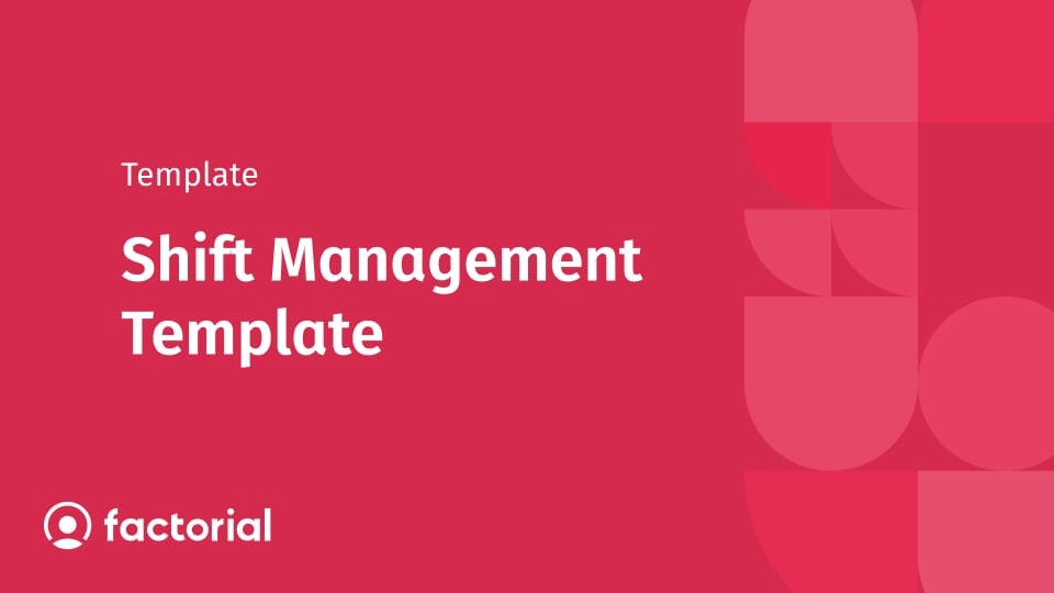 Shift Management Template Shift Management Template