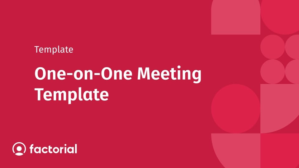 One-on-One Meeting Template One-on-One Meeting Template