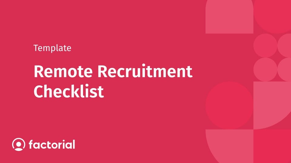 Remote Recruitment Checklist