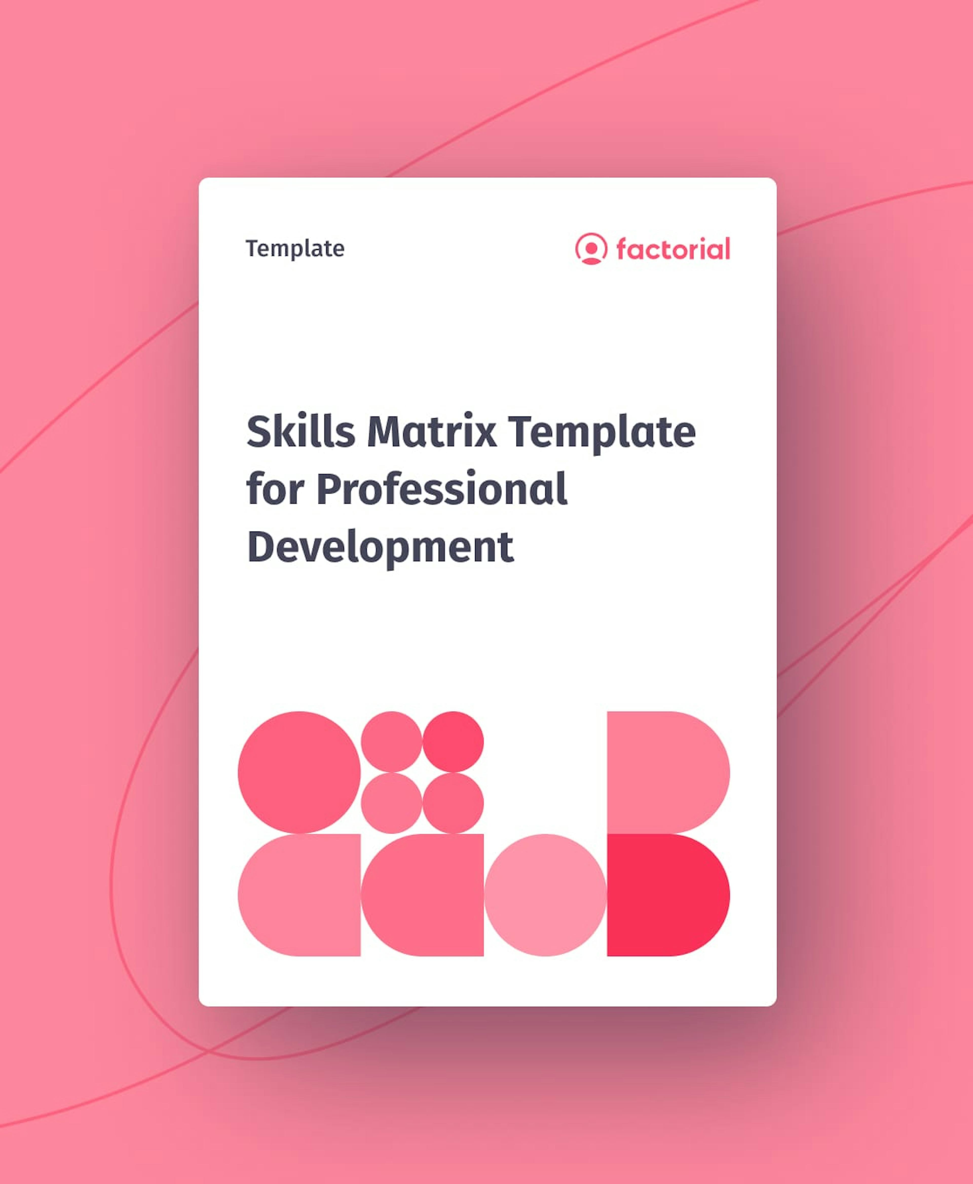 Skills Matrix Template for Professional Development