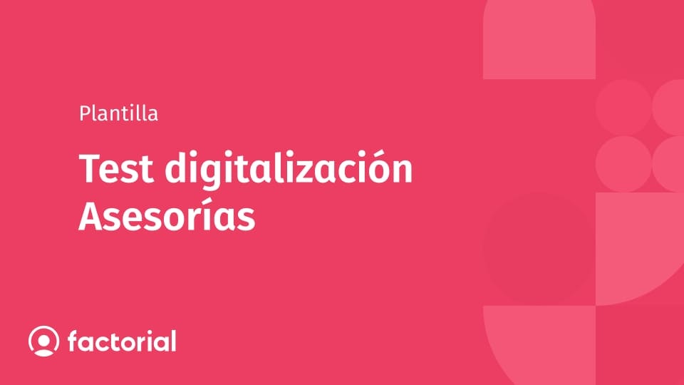Test digitalización Asesorías Test digitalización Asesorías
