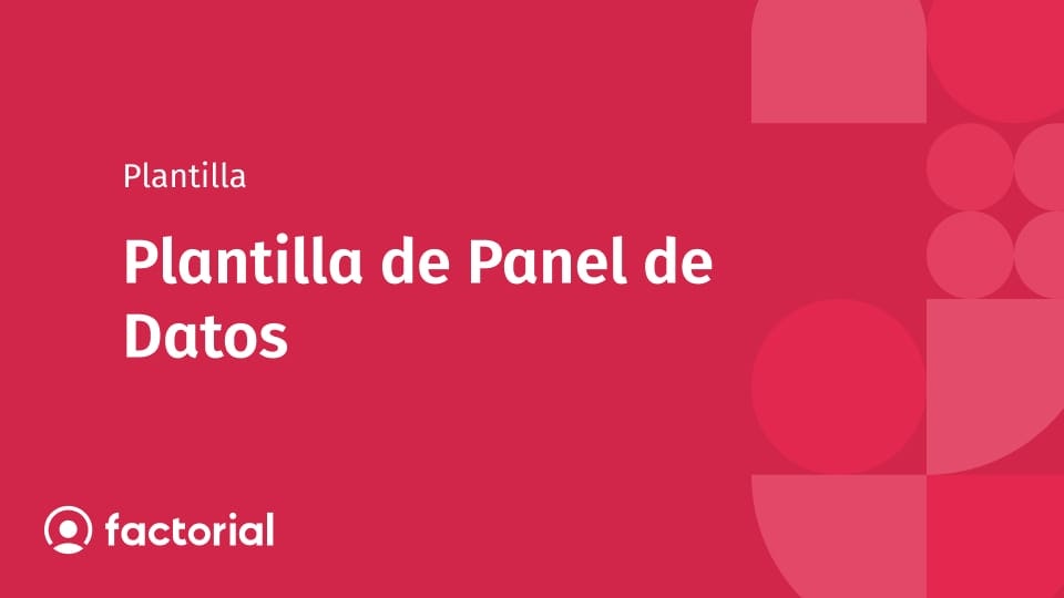 Plantilla de Panel de Datos Plantilla de Panel de Datos